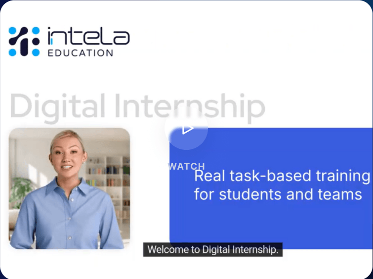 Welcome to Digital Internship — real task-based training for learners and teams